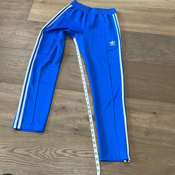 Adidas Beckenbauer Primeblue Track Pants Bluebird H09116 Men's Size Small - Picture 7 of 11